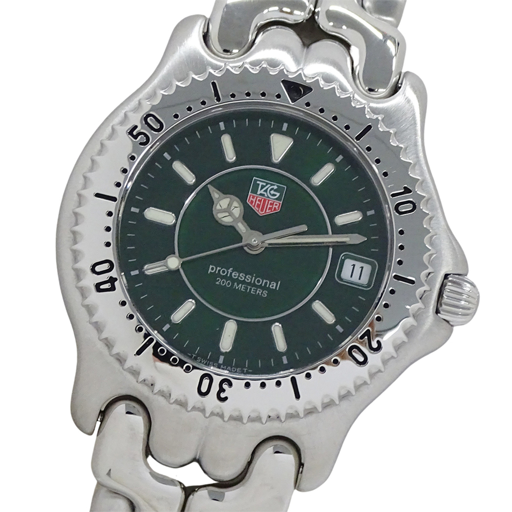 TAG Heuer Cell WG111E Men's Watch - Professional Date Quartz Stainless Steel ...